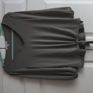 Olive Green Blouse | Sz S